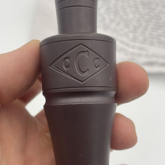 CCC Carlson Championship Calls Brown Duck Call With Lanyard, Tape + Paperwork - Picture 8 of 15